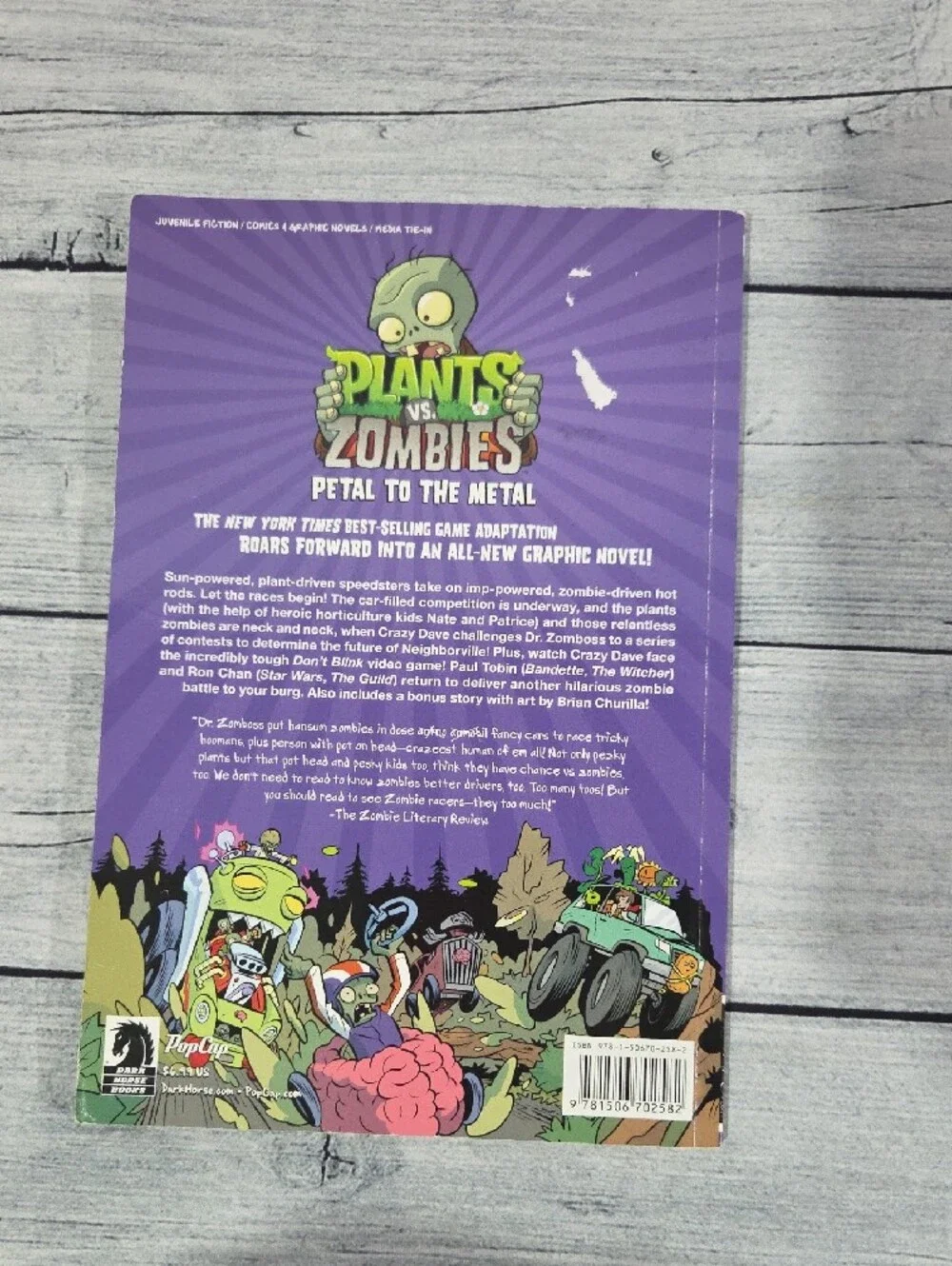 Plants vs. Zombies: Petal to the Metal Graphic Novel Paperback